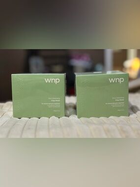 WNP Duo Deep Cleansing Clay Mask 15 Minute Skin Care Regiment-Lot of 2 (3.53 Oz)